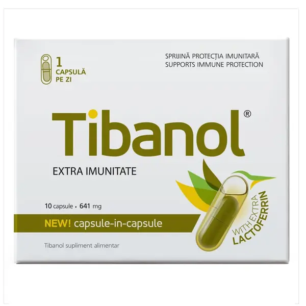 Tibanol, 10 capsule, Vitaslim