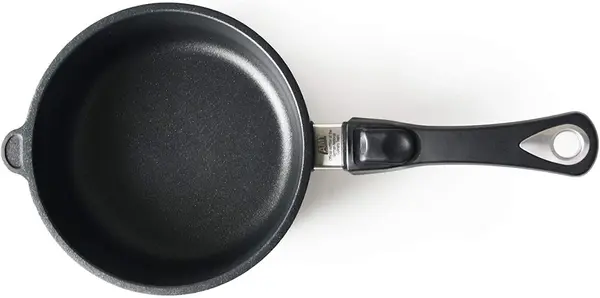 Tigaie adâncă AMT - Gastroguss, 20 cm, negru