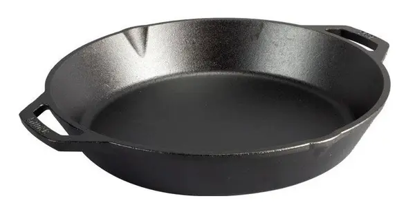Tigaie adanca rotunda din fonta cu manere Lodge 33 cm L-12SKL