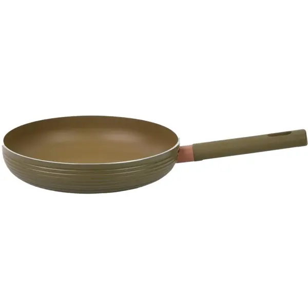 Tigaie Aluminiu, 2.50 l, Interior Anti-Aderent, Compatibila Plita Inductie, 28 cm, Verde, Grunberg