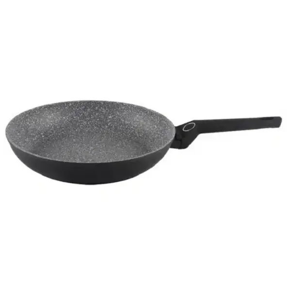 Tigaie Aluminiu, Interior granit, Compatibil Inductie, 26 cm, Maner Soft Touch