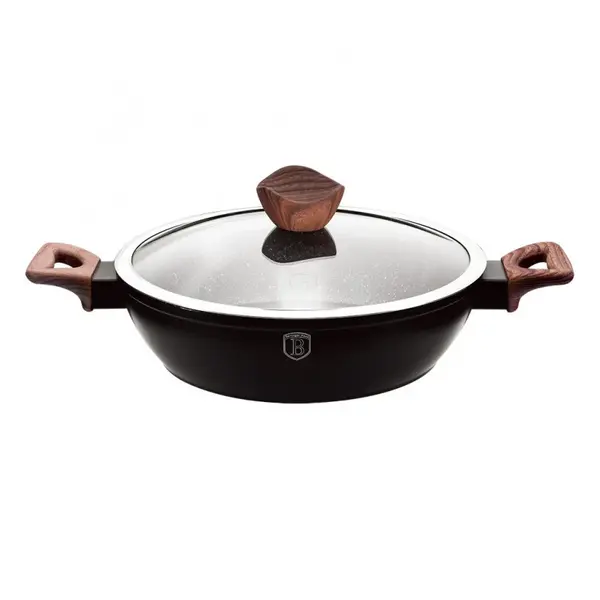 Tigaie cu capac, 28 cm, Ebony Rosewood Collection