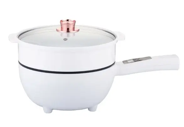 Tigaie electrica multifunctionala 2 in 1 cu capac 30cm capacitate 4L putere 1350W gatire fara aragaz