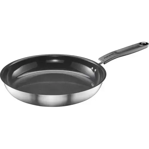 Tigaie Fiskars, FF keptuvA-, 28cm, ceramica, Neagra