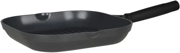 Tigaie grill din aluminiu turnat cu înveliș ceramic antiaderent Estia - 28 cm