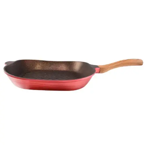 Tigaie Grill NeoKlein GR30, 30cm (Rosu)