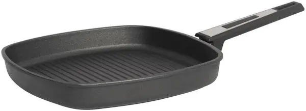 Tigaie grill SKK - 8249, 28 x 28 x 4.5 cm, acoperire antiaderentă