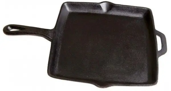 Tigaie patrata din fonta cu maner Camp Chef 28 cm CC-SQ11