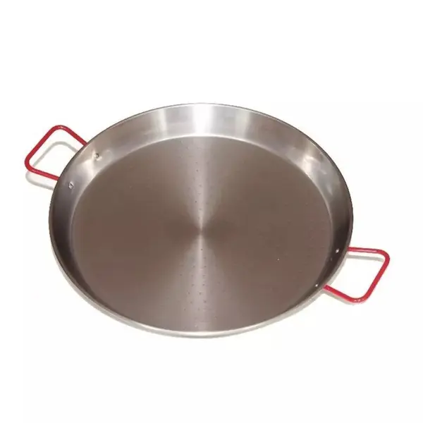 Tigaie pentru Paella, 32 cm, cu Manere, din Otel Lustruit, Perfect Home