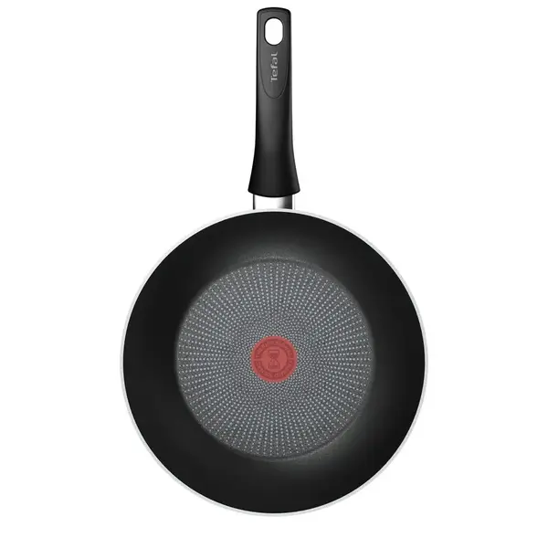 Tigaie wok Tefal Force, C2921953, 28 cm, Thermo Signal