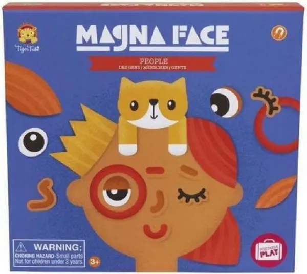 Tiger Tribe Set de jocuri - Fețe magnetice, oameni