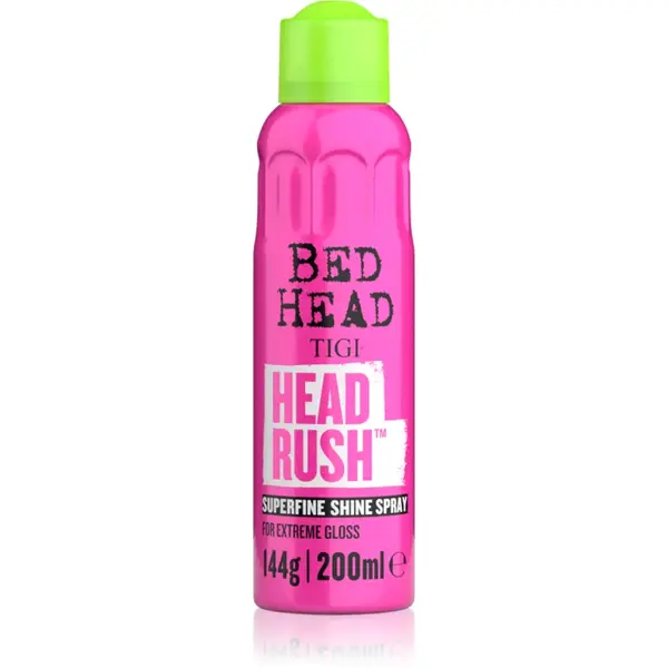 TIGI Head Rush Super Shine Spray spray pentru un par stralucitor si catifelat 200 ml