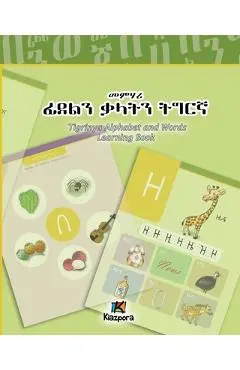 Tigrinya Alphabet and Words Workbook - Children's Book - Kiazpora Publication