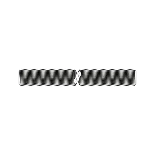 Tija Filetata 1m 975 Inox A4-M30