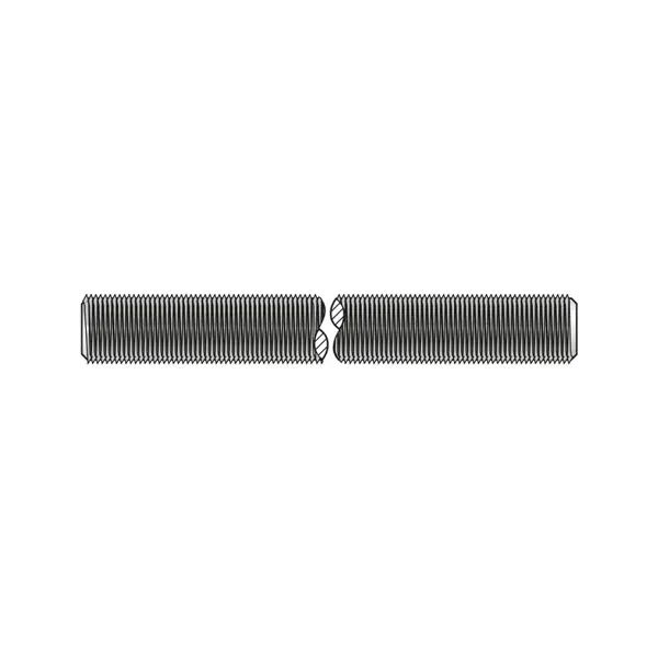 Tija Filetata 3m 975 Inox A2-M8