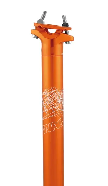 Tija Sa WAG Alu A 31,6mm L-350mm 320gr Portocaliu