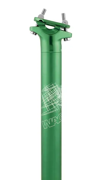 Tija Sa WAG Alu A 31,6mm L-350mm 320gr Verde