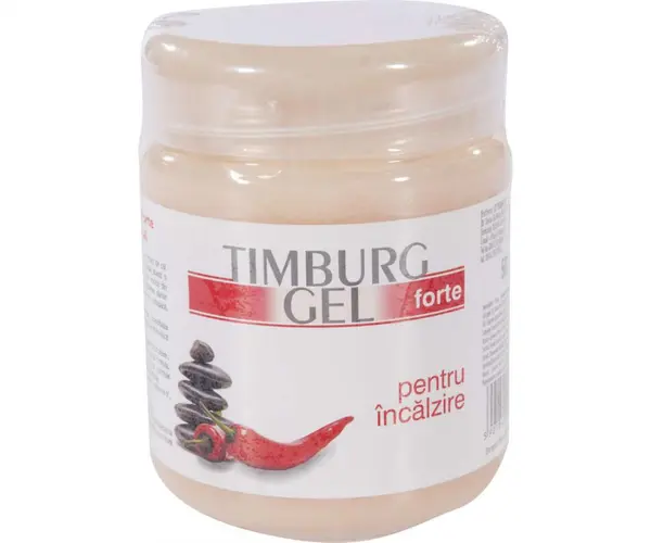 Timburg Gel Rosu Forte pentru incalzire 500 ml