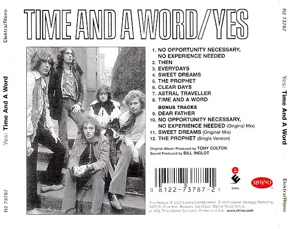 Time And Word | Yes
