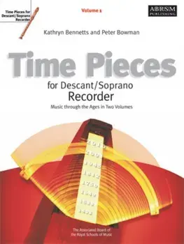 Time Pieces for Descant/Soprano Recorder, Volume 1, Sheet Map/***