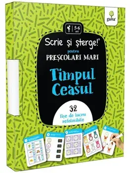 Timpul. Ceasul. 32 fise de lucru refolosibile/***