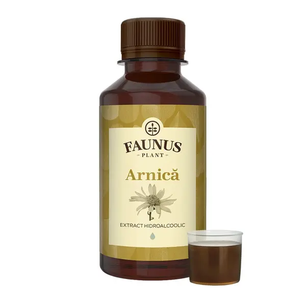 Tinctura de Arnica pentru dureri articulare, 200ml, Faunus Plant