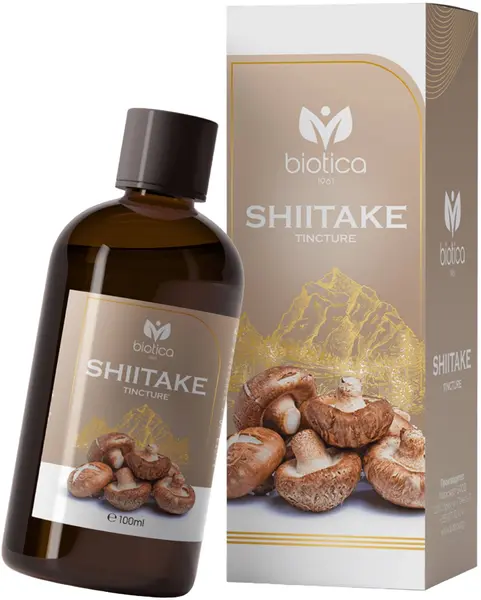 Tinctură de ciuperci Shiitake, 100 ml, Biotica 1961