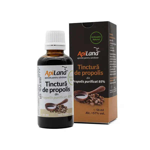 Tinctură de propolis purificat 95% - 50 ml - Default Title