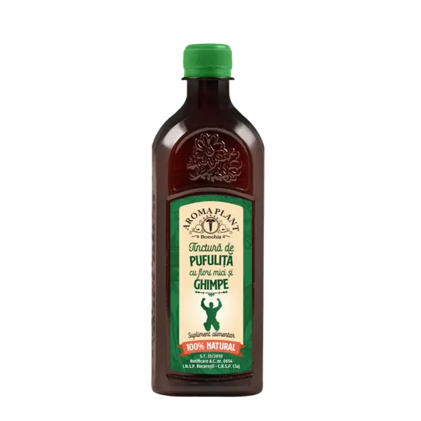 Tinctura de pufulita cu flori mici si ghimpe, 500ml, Aroma Plant Bonchis