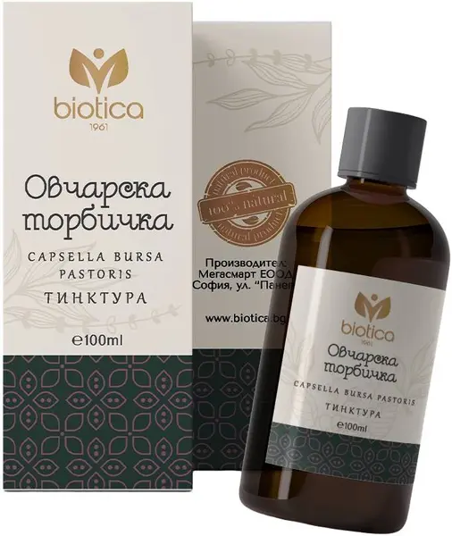 Tinctură de traistă-ciobanului, 100 ml, Biotica 1961