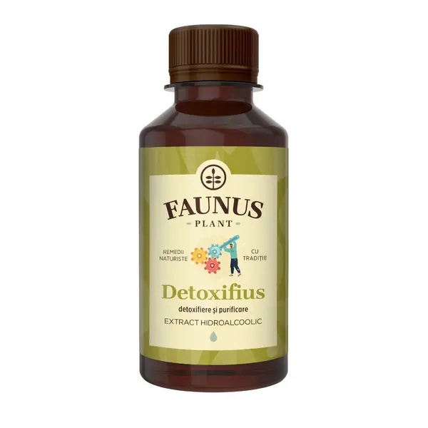 Tinctura detoxifiere Detoxifius, 200ml, Faunus Plant