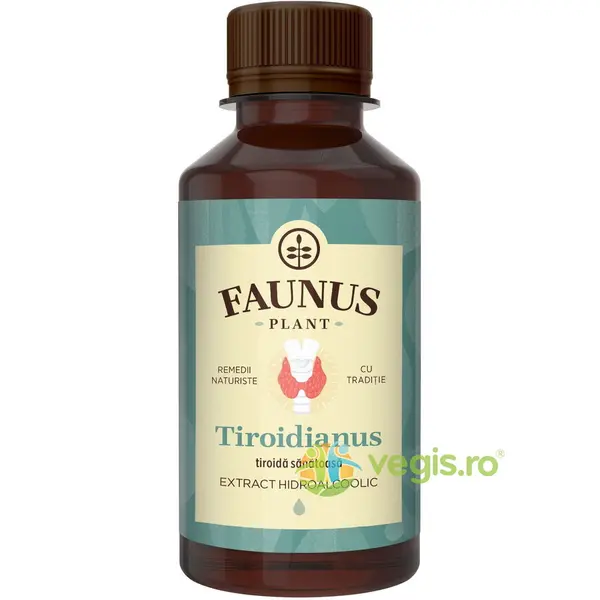 Tinctura pentru Echilibrul Tiroidei Tiroidianus 200ml