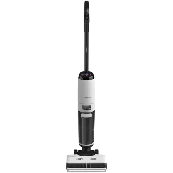 Tineco Aspirator vertical cu spalare Tineco Floor One S7 Steam Plus, autonomie pana la 35 de minute, 21.6V, functie abur, Wi-Fi, Alb-Negru
