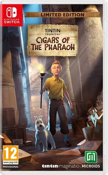 Tintin Reporter Cigars of the Pharaoh Limited Edition Нинтендо Суич