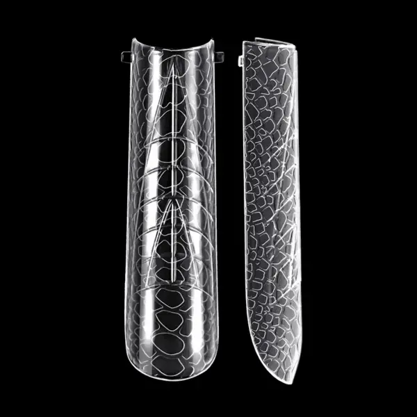 Tipsuri Full 3D Snake Skin Natural Square – 120 Buc | Everin