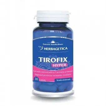 Tirofix Hyper, 30 capsule, Herbagetica