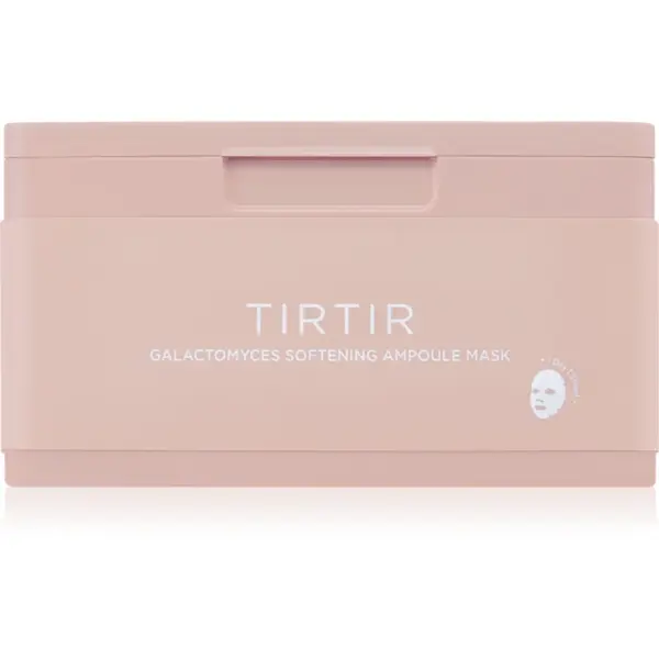 TIRTIR Ampoule Mask Galactomyces mască textilă iluminatoare cu efect de netezire 30 buc