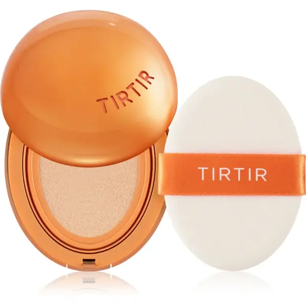 TIRTIR Mask Fit AI Filter Cushion Mini burete cu machiaj de lungă durată cu efect matifiant culoare 23N Sand 4.5 g