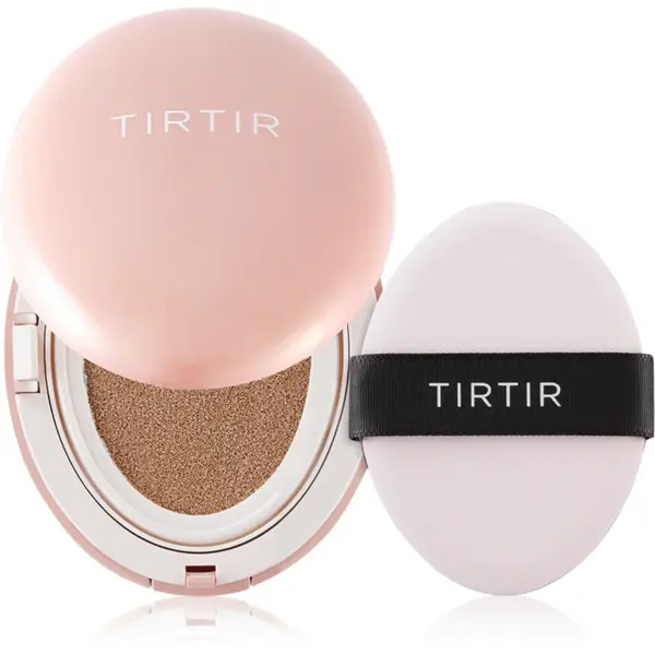 TIRTIR Mask Fit All Cover Cushion Mini machiaj matifiant în burete culoare 35N Walnut 4.5 g