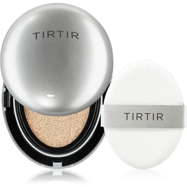 TIRTIR Mask Fit Aura Cushion fond de ten hidratant, în burete pentru o piele mai luminoasa culoare 17W French Vanilla 18 g