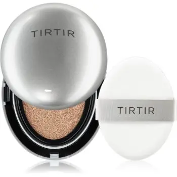 TIRTIR Mask Fit Aura Cushion Mini fond de ten hidratant, în burete pentru o piele mai luminoasa