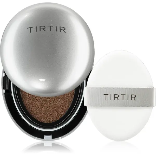 TIRTIR Mask Fit Aura Cushion Mini fond de ten hidratant, în burete pentru o piele mai luminoasa culoare 51N Fudge 4.5 g