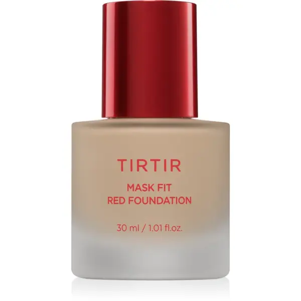 TIRTIR Mask Fit Red Foundation fond de ten lichid iluminator cu efect de hidratare culoare 21W Natural Ivory 30 ml