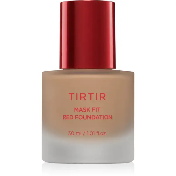 TIRTIR Mask Fit Red Foundation fond de ten lichid iluminator cu efect de hidratare culoare 29N Natural Beige 30 ml