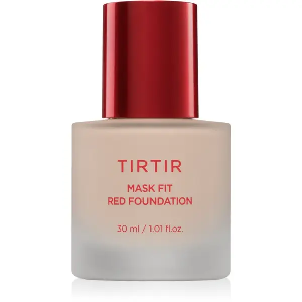 TIRTIR Mask Fit Red Foundation fond de ten lichid iluminator cu efect de hidratare culoare 15C Fair Porcelain 30 ml