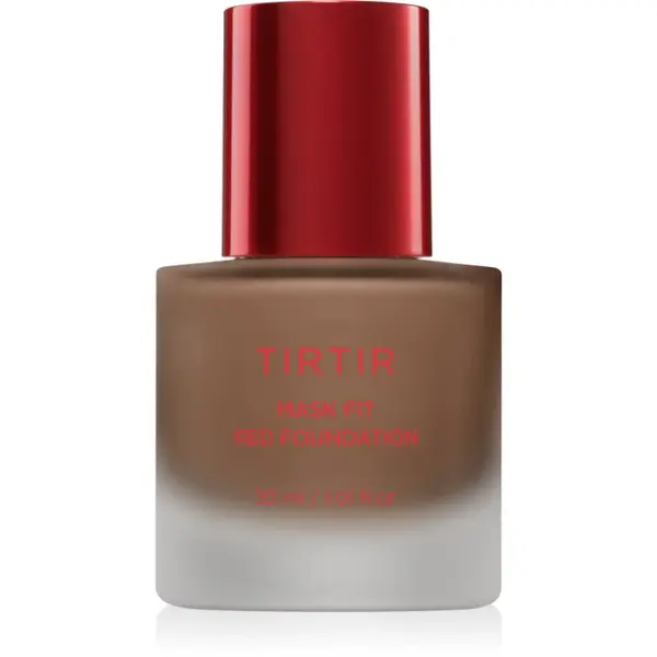 TIRTIR Mask Fit Red Foundation fond de ten lichid iluminator cu efect de hidratare culoare 39W Caramel 30 ml