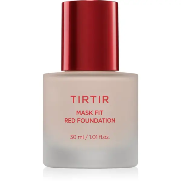 TIRTIR Mask Fit Red Foundation fond de ten lichid iluminator cu efect de hidratare culoare 11C Cool Rosy 30 ml