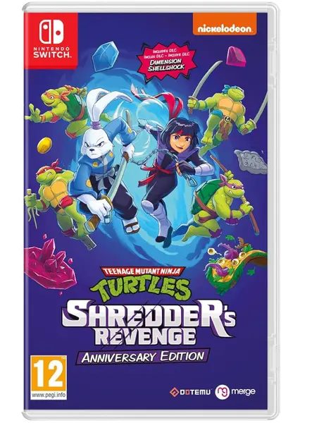 Tmnt Shredder's Revenge Anniversary Edition NSW