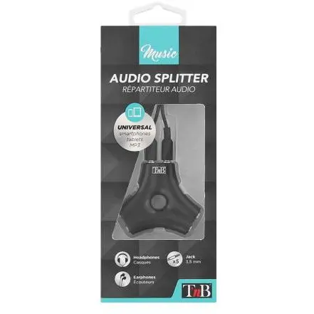 Tnb TNB Audio splitter 6 male jack 3,5mm