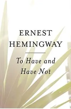 To Have and Have Not - Ernest Hemingway